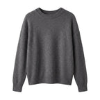 ADALINE - 100% LAINE - GRIS FONCE