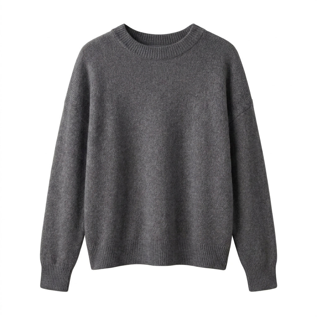 ADALINE - 100% LAINE - GRIS FONCE