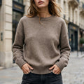 ADALINE - 100% LAINE - TAUPE