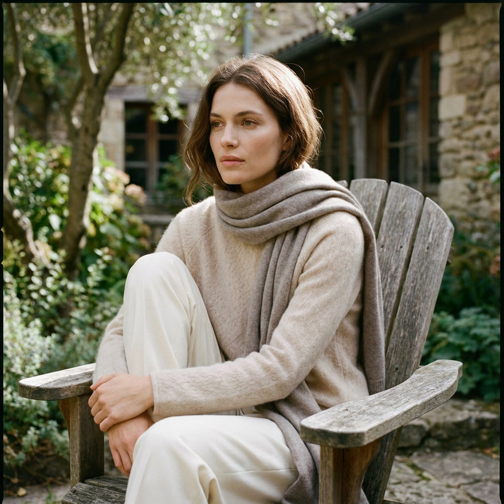 CASILDA - MELANGE LAINE ET ALPAGA - BEIGE